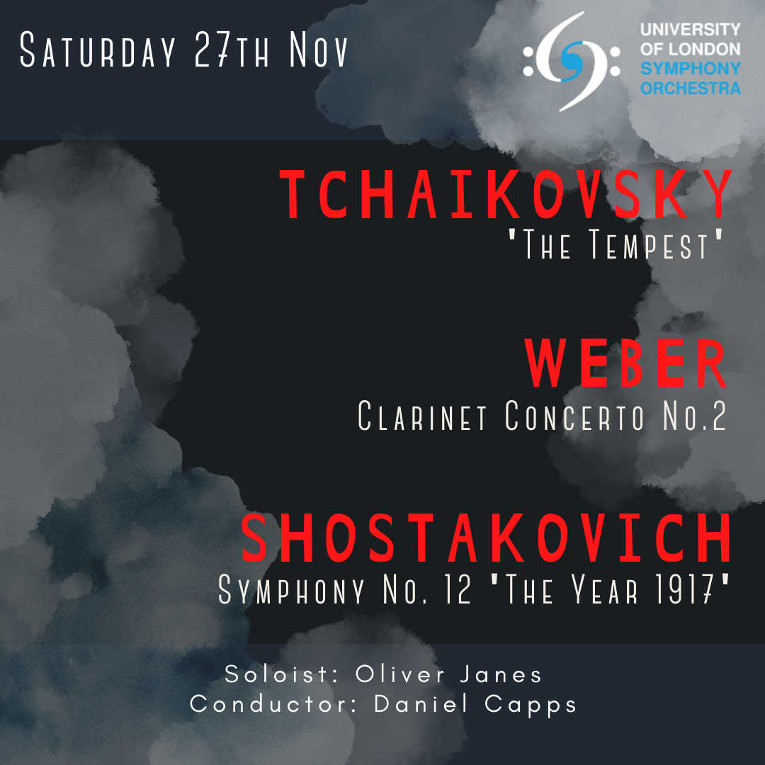 Autumn Concert 2021 poster
